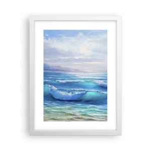 Poszter fekete keretben - Megkönnyebbülést hoz - 30x40 cm