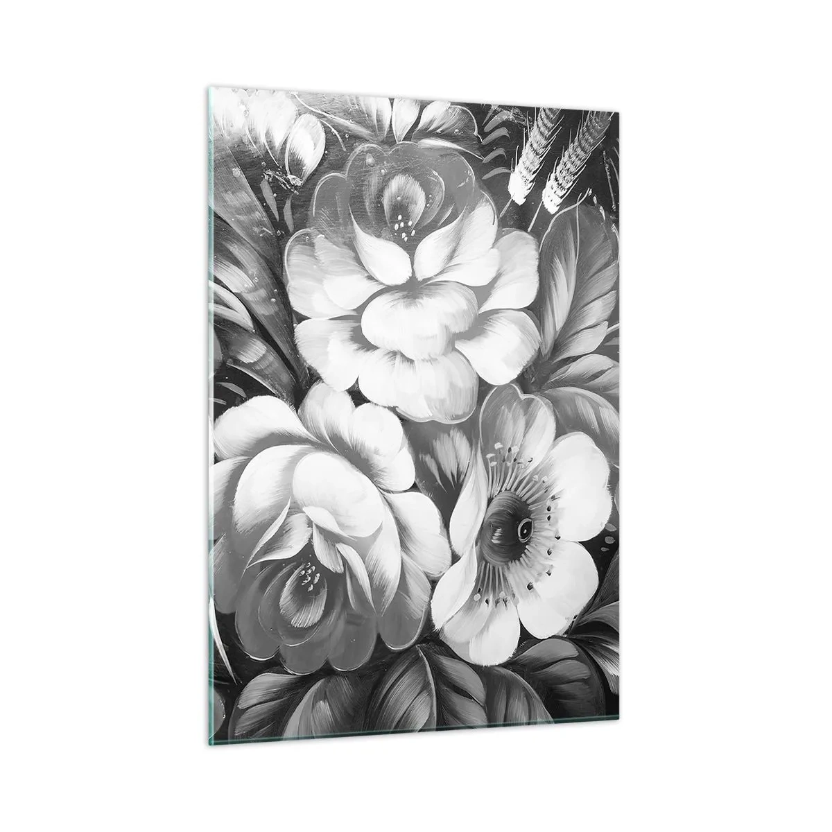 Üveg kép - Gyönyörű még szürkében is - 50x70 cm