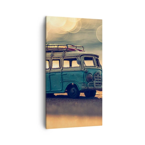 Vászonkép - Vége a bálványoknak: pénznek és munkának - 45x80 cm