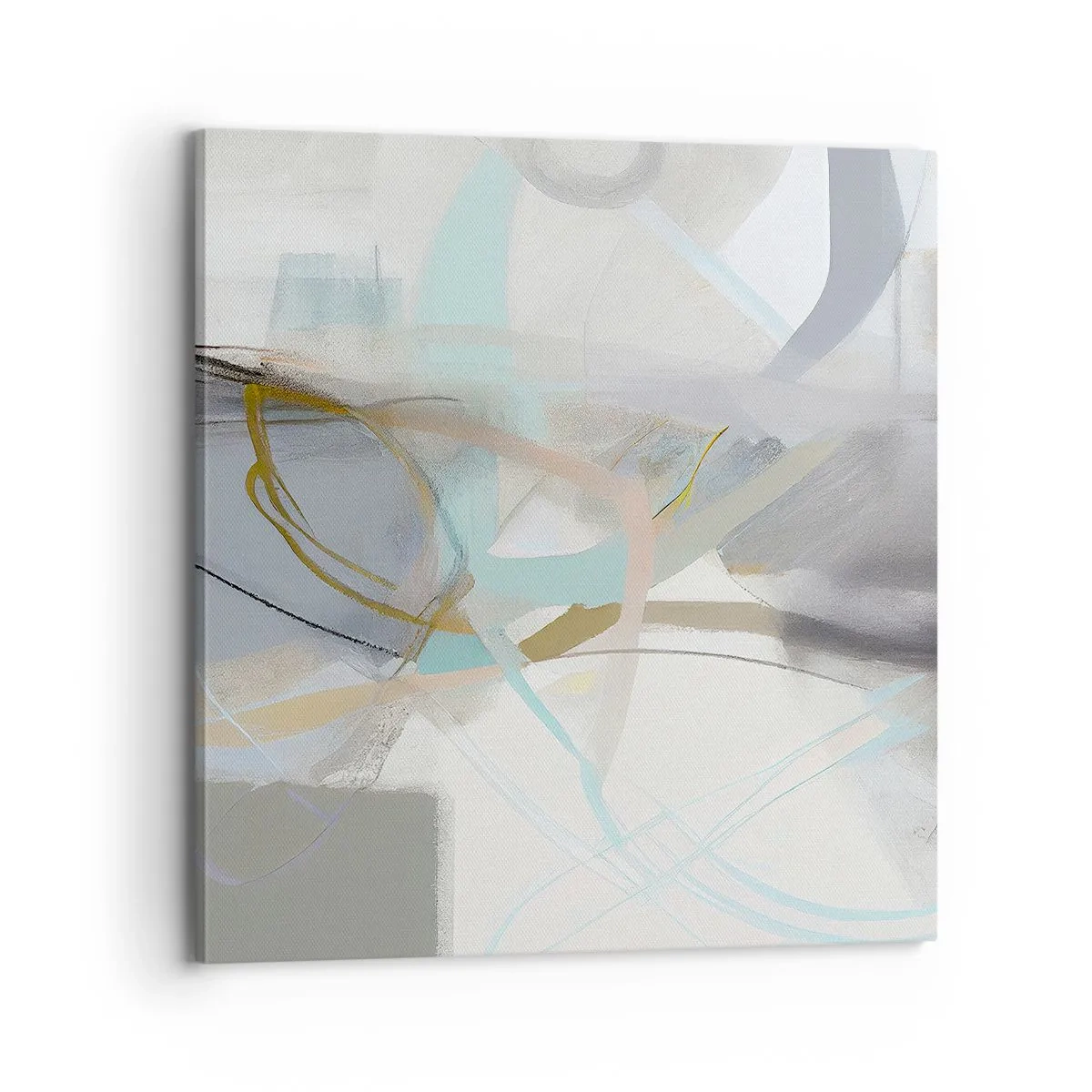 Vászonkép - Ködös absztrakció - 70x70 cm