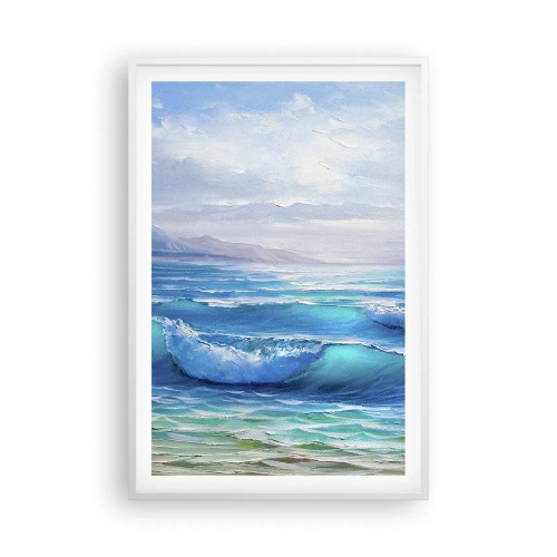 Poszter fekete keretben - Megkönnyebbülést hoz - 61x91 cm