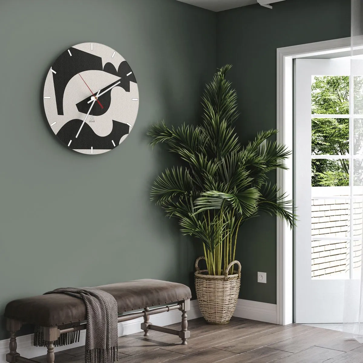 Falióra, Óra - Önálló összeállításra - 40x40 cm