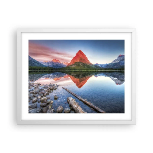 Poszter fekete keretben - Forróság és hideg - 50x40 cm