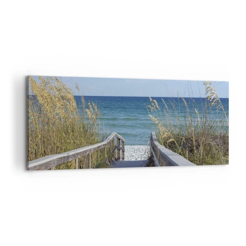 Vászonkép - Napsütésben, szélben - 100x40 cm