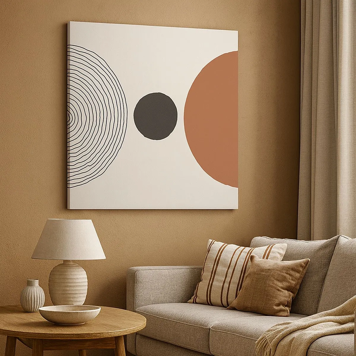 Vászonkép - A figyelem középpontjában - 30x30 cm