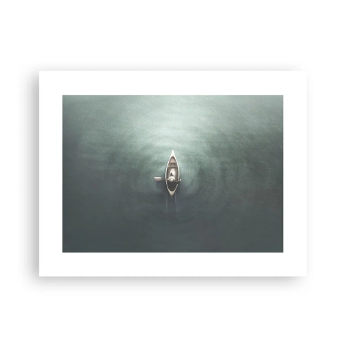 Poszter - Egy holdfényes tavon át - 40x30 cm