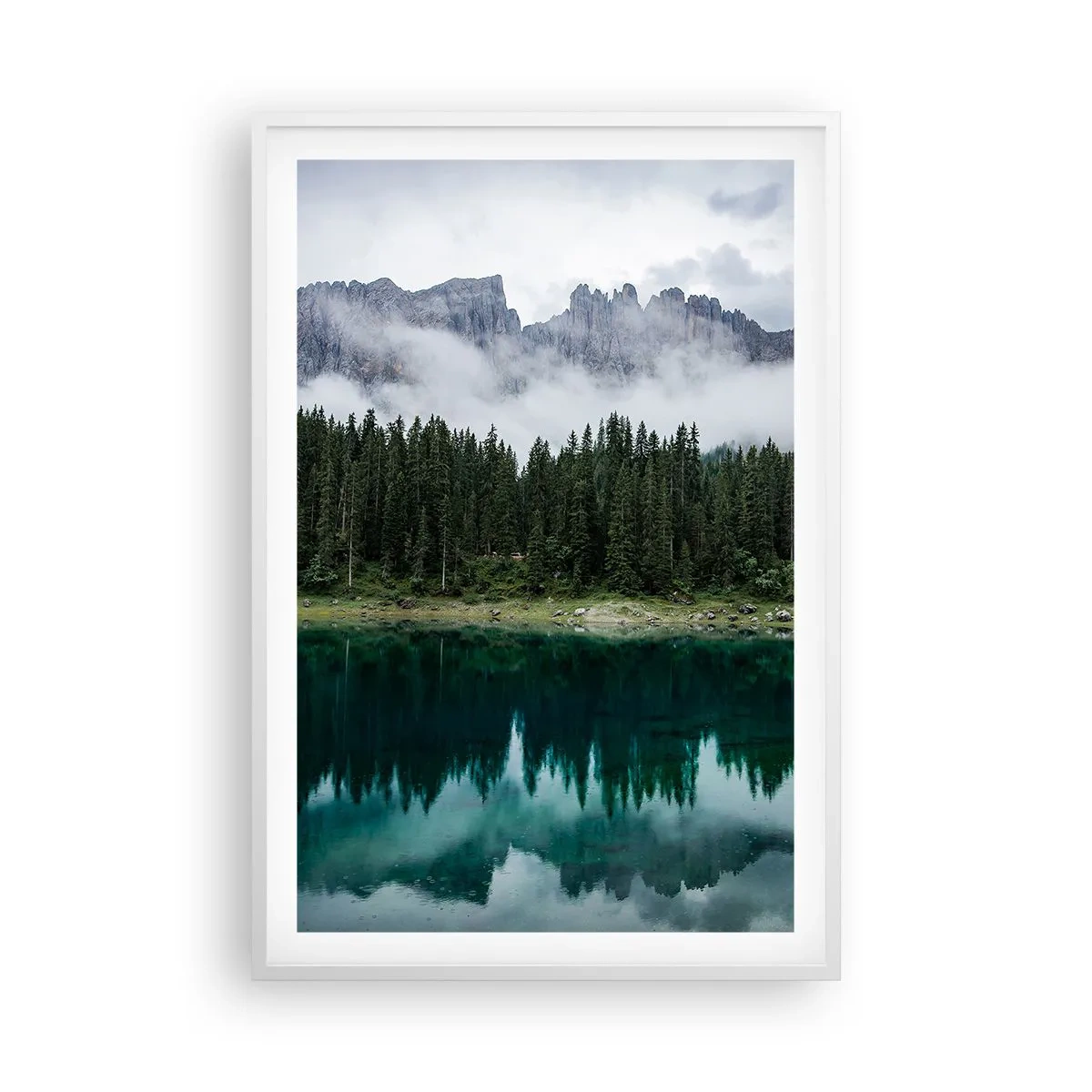 Poszter fekete keretben - Csitt, csit, ne zavard fel az állóvizet... - 61x91 cm