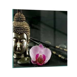 Üveg kép - A bölcsesség és a szépség harmóniája - 70x70 cm