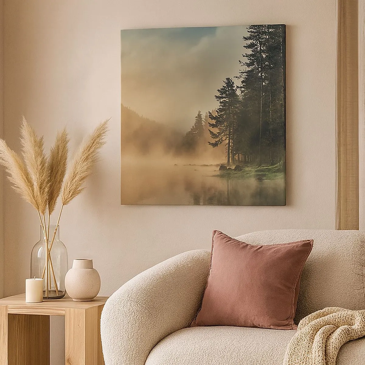 Vászonkép - A nap születése - 30x30 cm