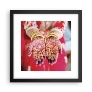 Poszter fehér keretben - Szerencsére elkészült - 30x30 cm