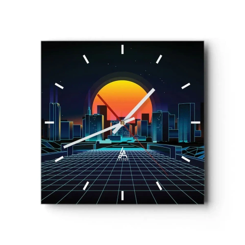 Falióra, Óra - Még mindig a valóságba akarsz menni? - 40x40 cm