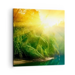 Vászonkép - Elmerülni a napban és az árnyékban - 60x60 cm