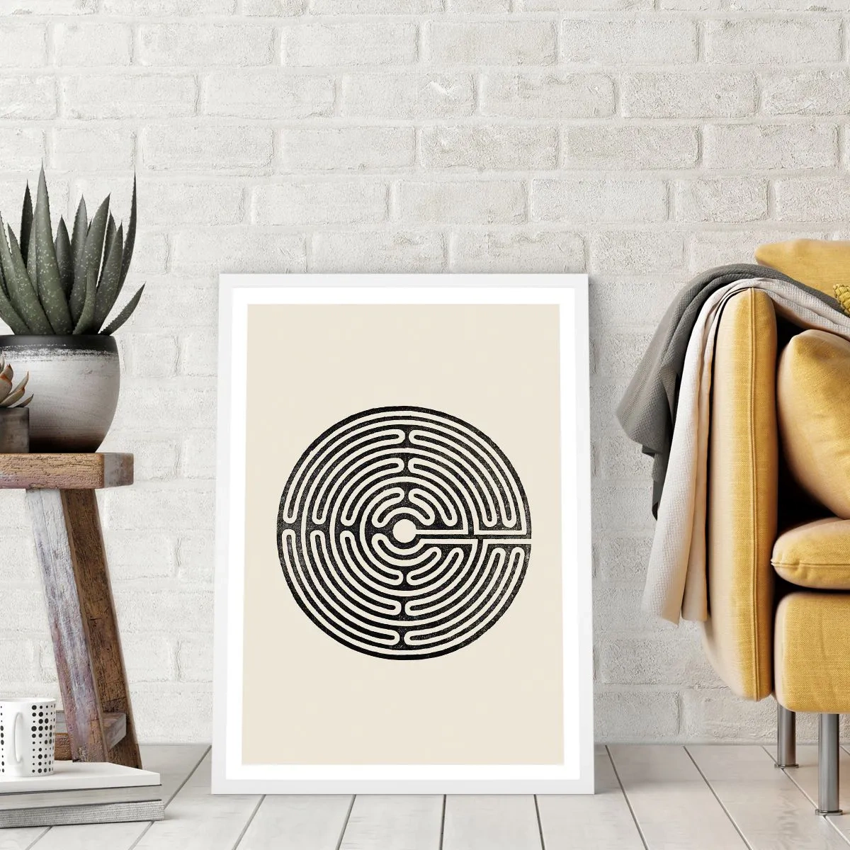 Poszter fekete keretben - Titokzatos rend - 70x100 cm