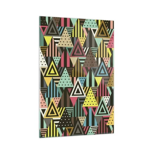 Üveg kép - Hármas ritmusban - 80x120 cm