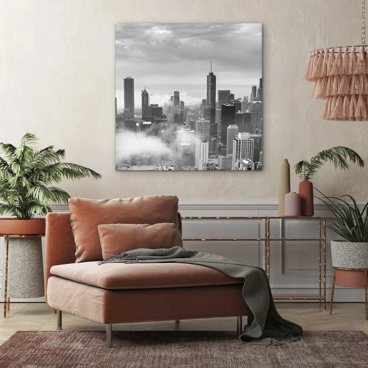 Vászonkép - Amerikai táj - 60x60 cm