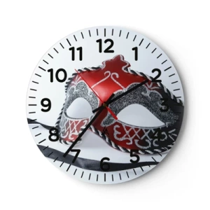 Falióra, Óra - Meghívó a bálba - 40x40 cm