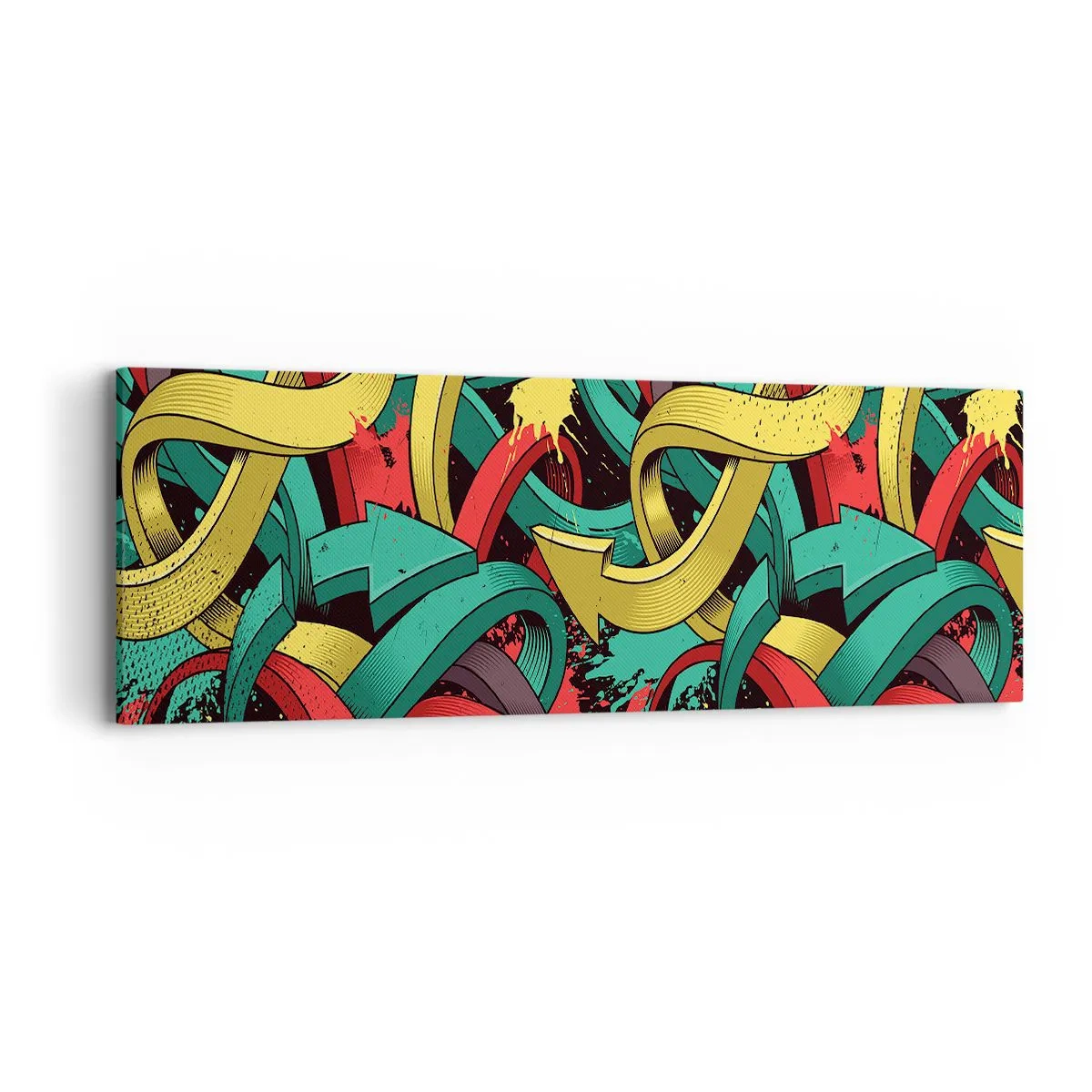 Vászonkép - Melyik az út a cél felé? - 90x30 cm