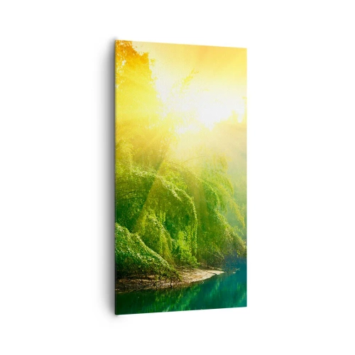 Vászonkép - Elmerülni a napban és az árnyékban - 65x120 cm