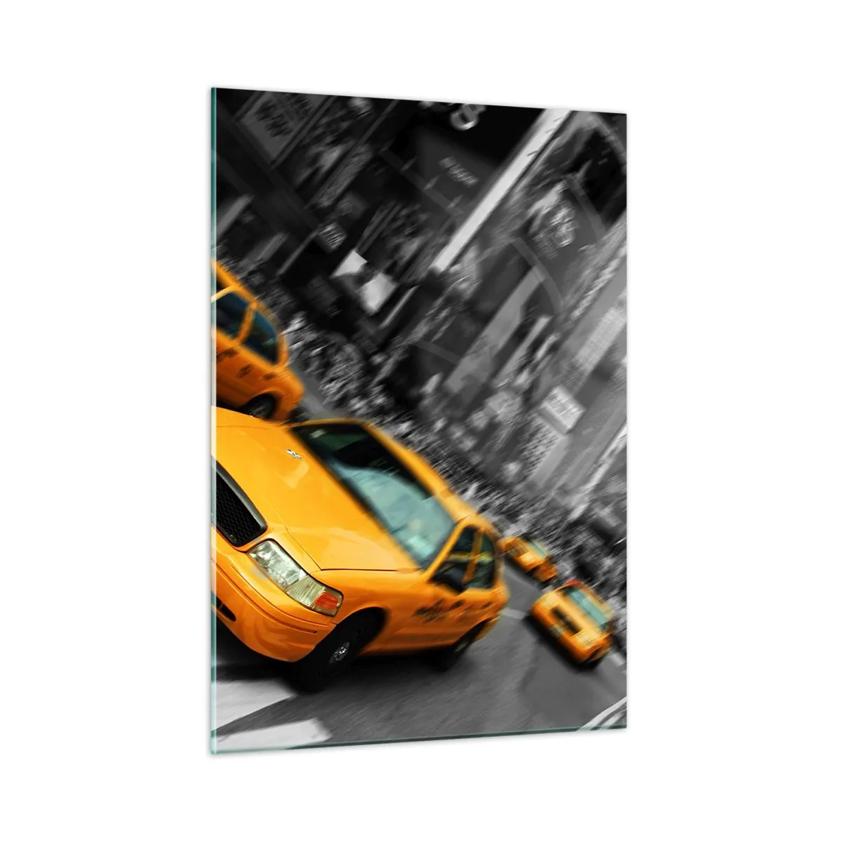 Üveg kép - New York-i napfény cseppjei - 50x70 cm