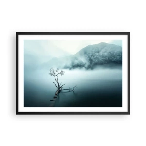 Poszter fehér keretben - Vízből és ködből - 70x50 cm
