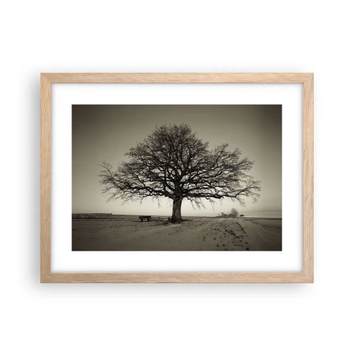 Poszter világos tölgy keretben - Innen az örökkévalóságig - 40x30 cm