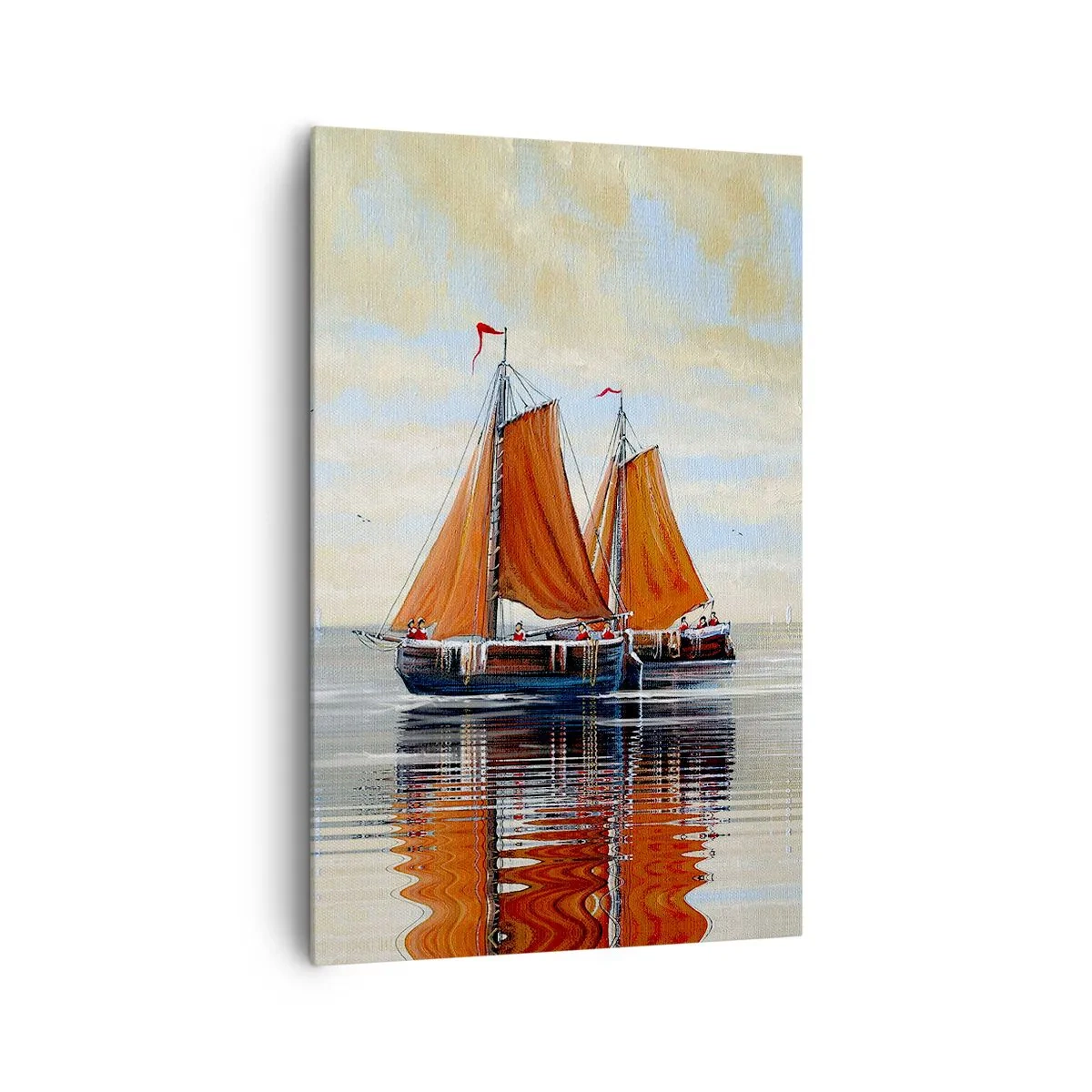 Vászonkép - Hé, vitorla, tengerész… - 80x120 cm