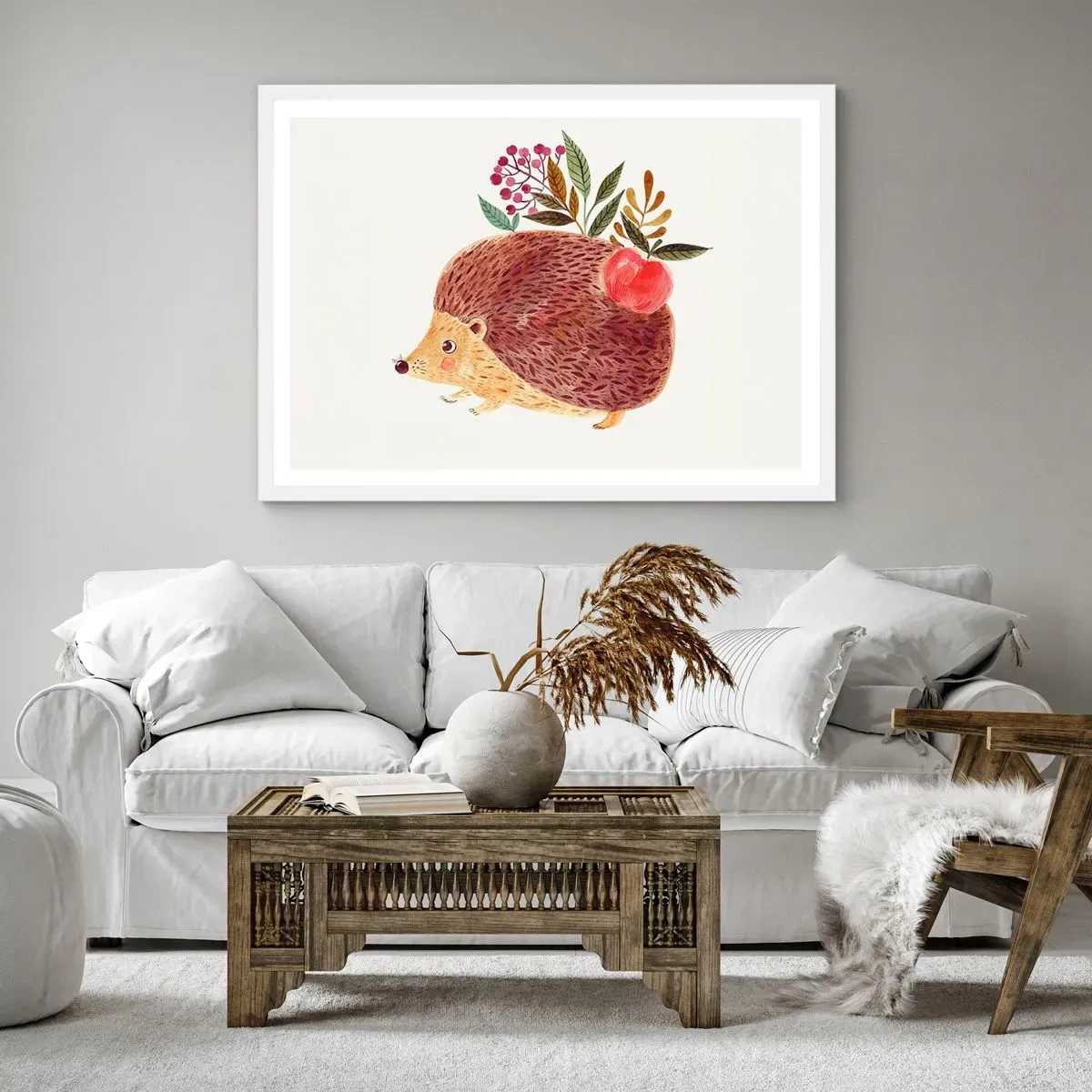 Poszter fekete keretben - És máris kedvelsz engem - 70x50 cm