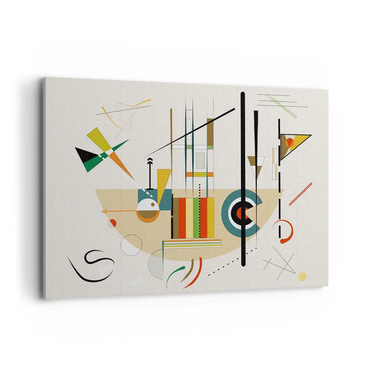 Vászonkép - És nevet a világ - 120x80 cm