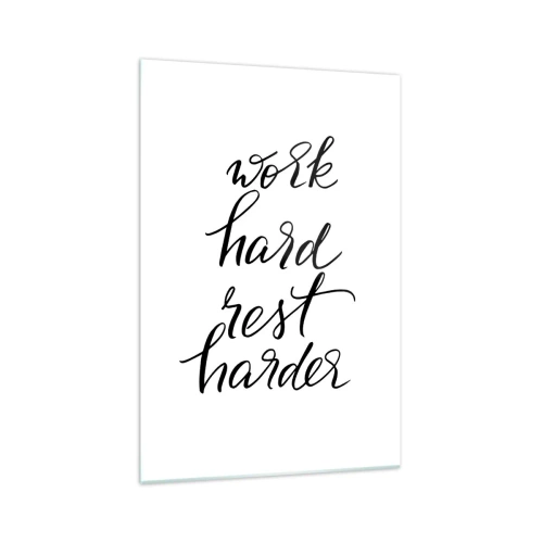 Üveg kép - Élet egyensúly - 70x100 cm