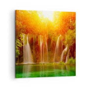 Vászonkép - A napon és az árnyékban - 50x50 cm