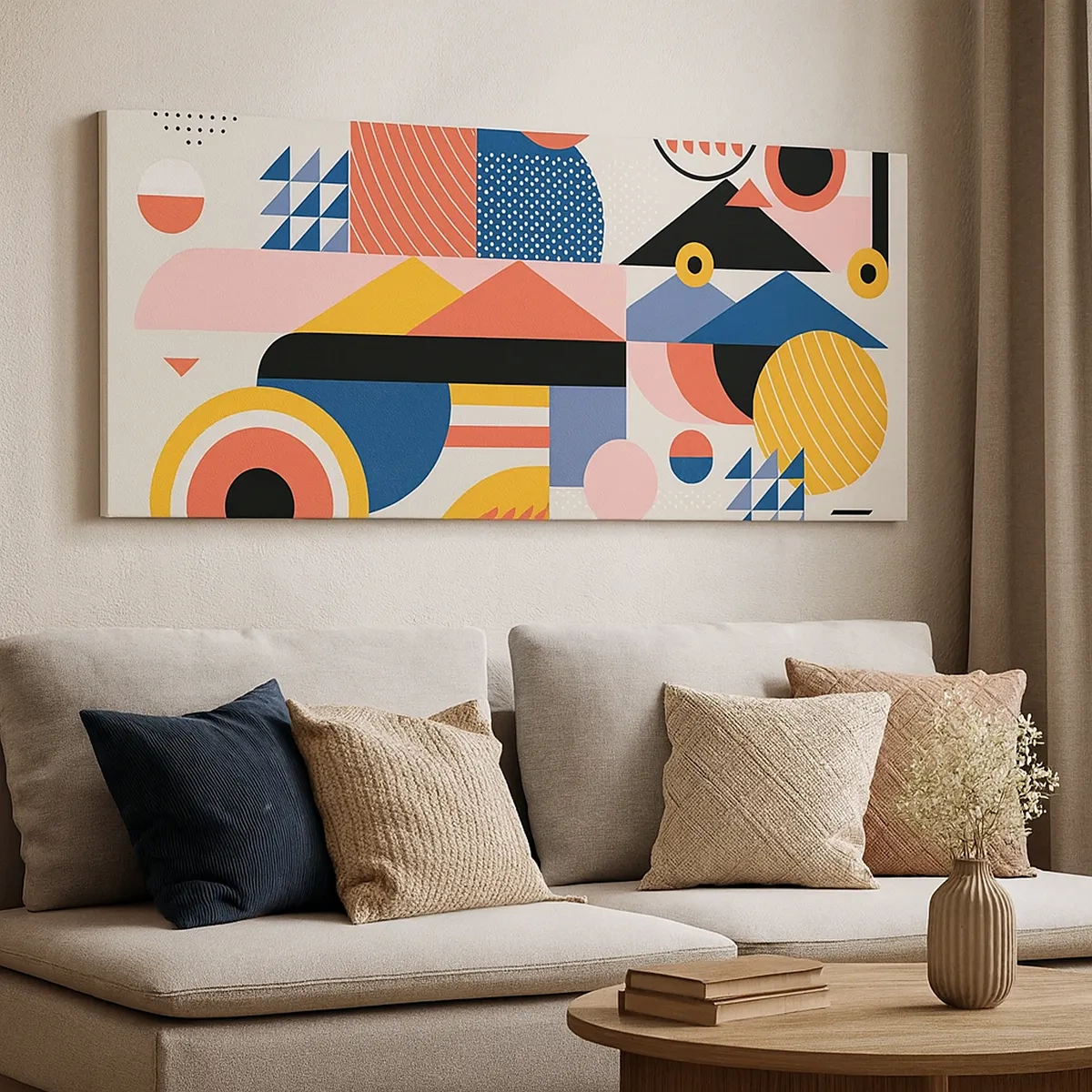 Vászonkép - Összetétel: játszadozzunk - 30x30 cm