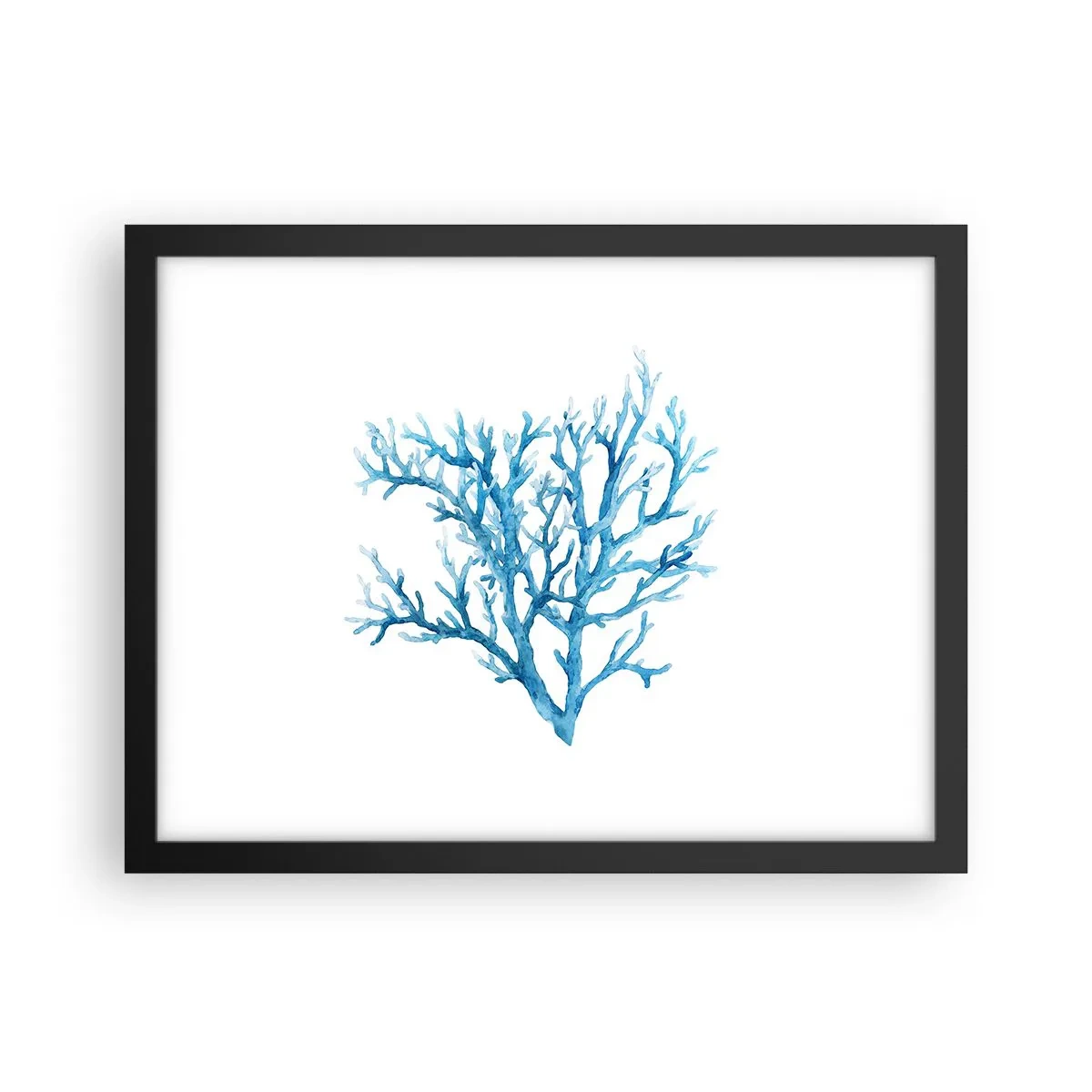 Poszter fehér keretben - Tengeri filigrán - 40x30 cm