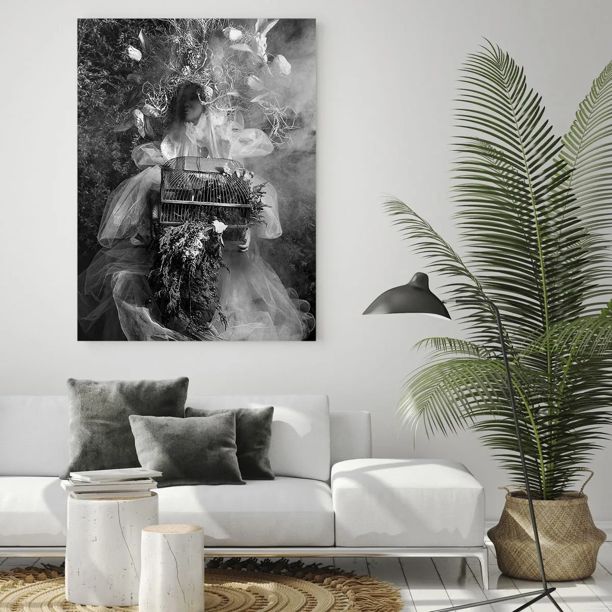 Üveg kép - Maga az Anya – Természet - 50x70 cm