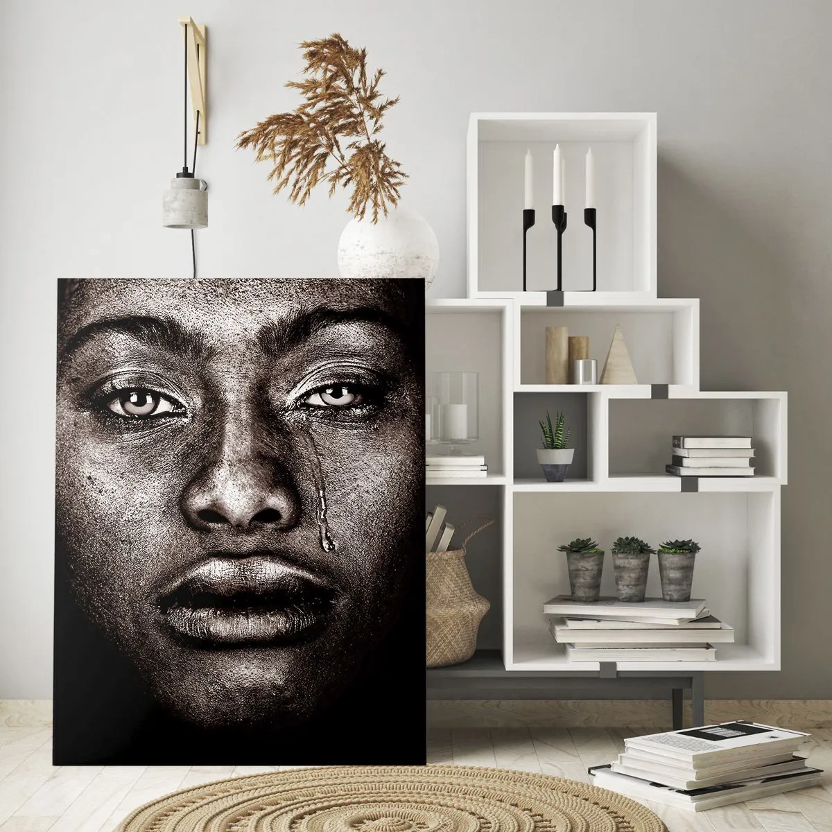 Üveg kép - Egy könnycsepp - 70x100 cm