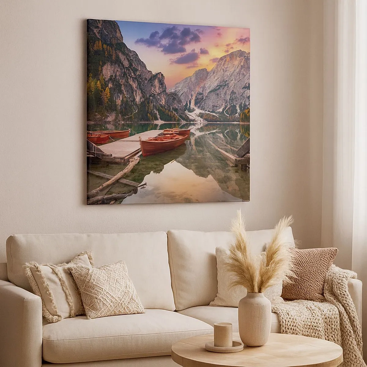 Vászonkép - A nap ígérete - 30x30 cm