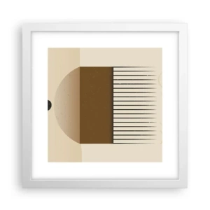 Poszter fekete keretben - Különféle államok - 30x30 cm