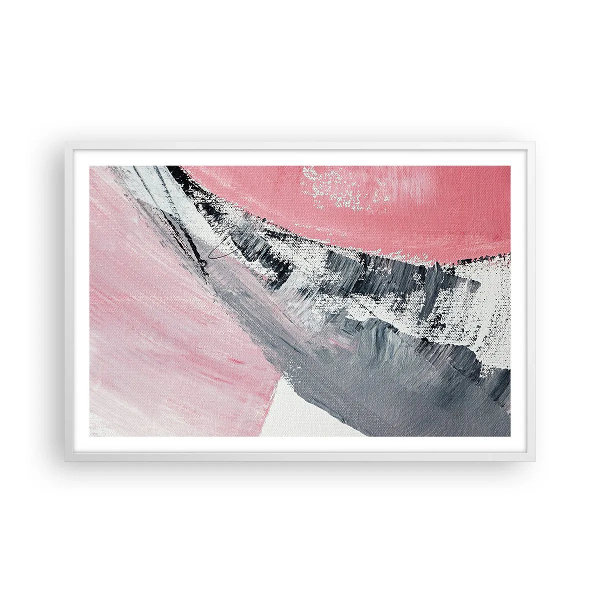 Poszter fekete keretben - Hozzáillő kompozíció - 91x61 cm