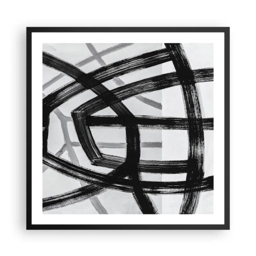 Poszter fehér keretben - Mélység építése - 60x60 cm