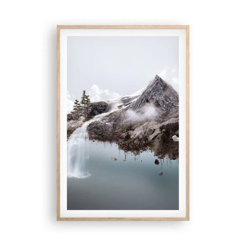 Poszter világos tölgy keretben - Egy szürrealista szemével - 61x91 cm