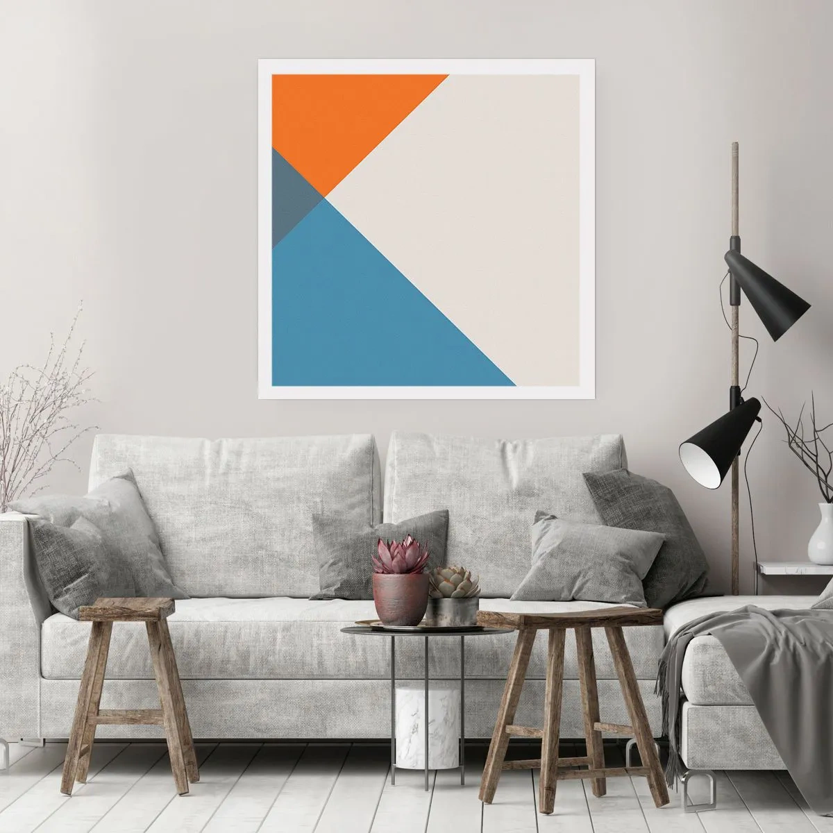 Poszter - Szögben… - 30x30 cm