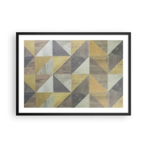Poszter fehér keretben - A háromszög szögében - 70x50 cm