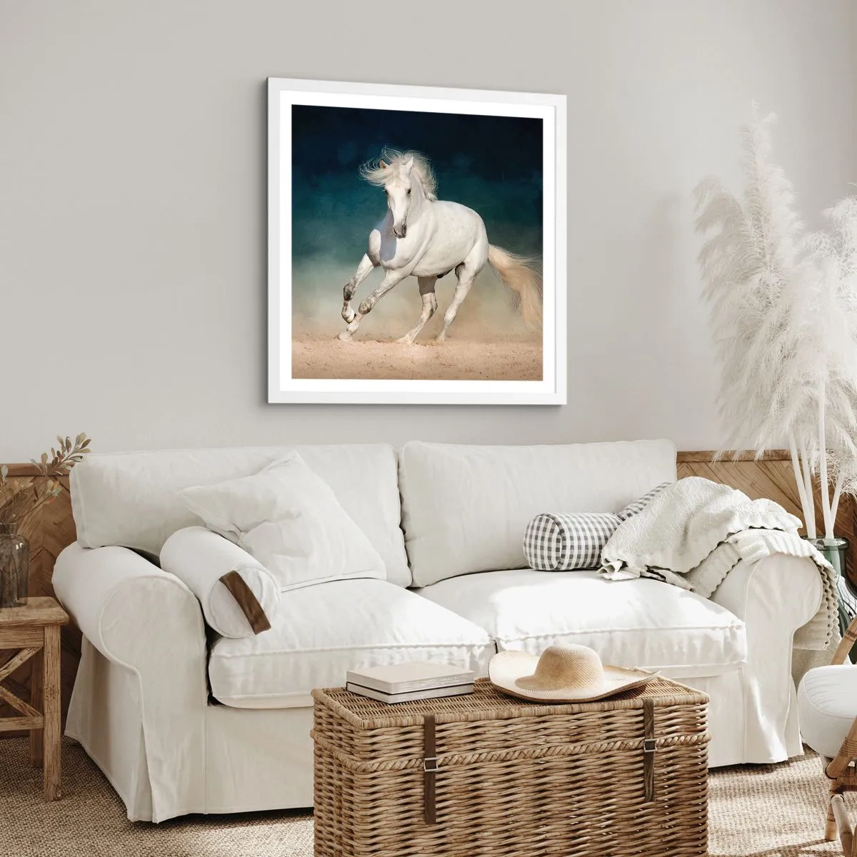 Poszter fekete keretben - A szabadság tiszta állapotban - 50x50 cm