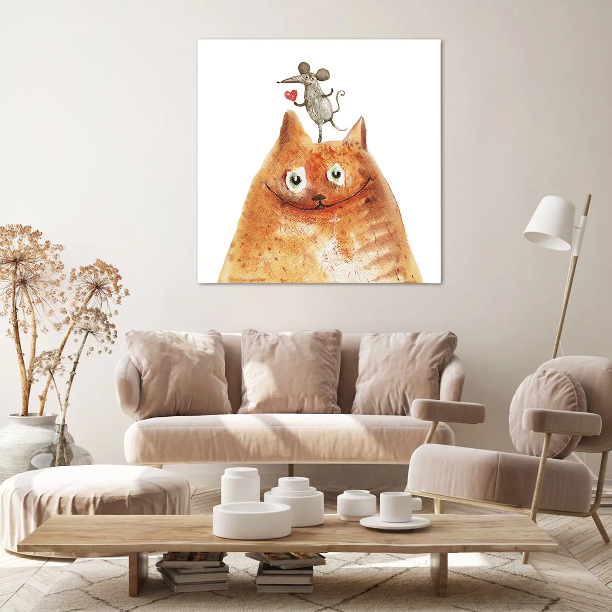 Vászonkép - A szerelem paradoxonjai - 50x50 cm