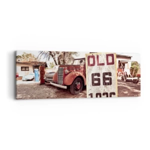 Vászonkép - Az amerikai tartomány legendája - 90x30 cm