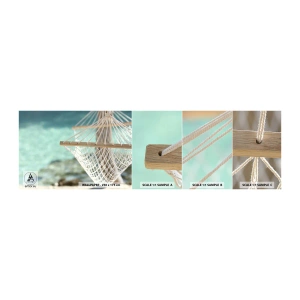 Fotótapéta Minta Öntapadós Deluxe Sticker - Itt az ideje a pihenésnek - Függőágy, Strand, Utazások - 100x30 cm