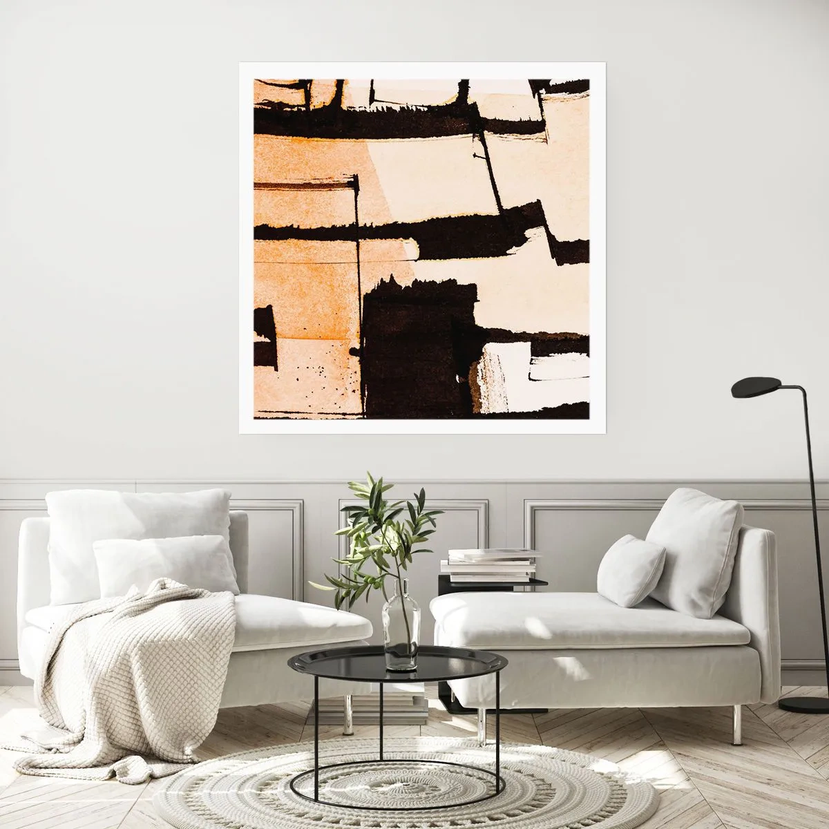 Poszter - Mégis rend - 40x40 cm