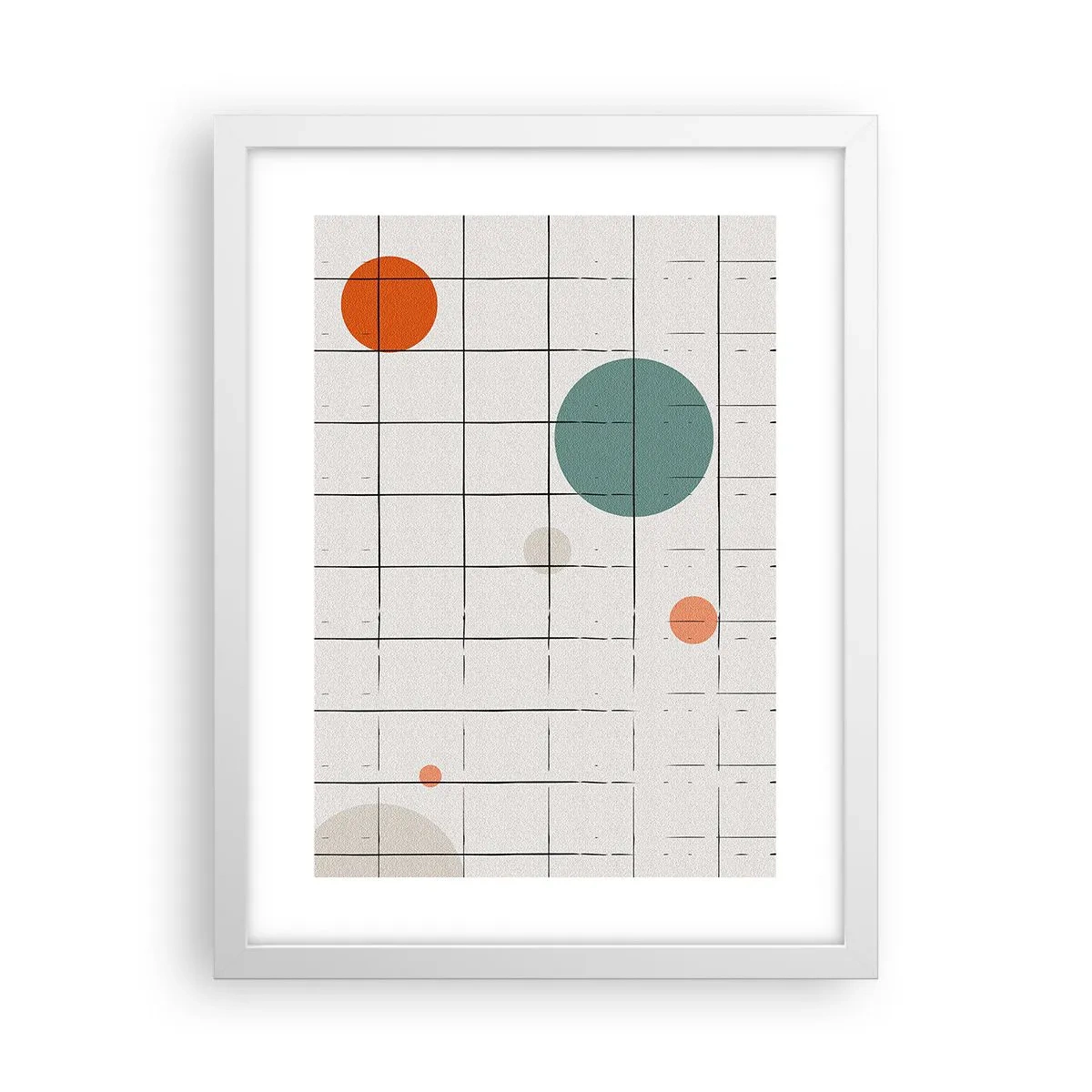 Poszter fekete keretben - Csapdába esve. Mi vagy ők? - 30x40 cm