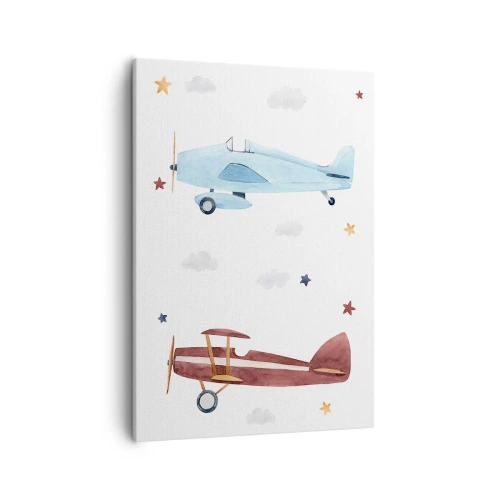 Vászonkép - Pilóta, várunk! - 50x70 cm