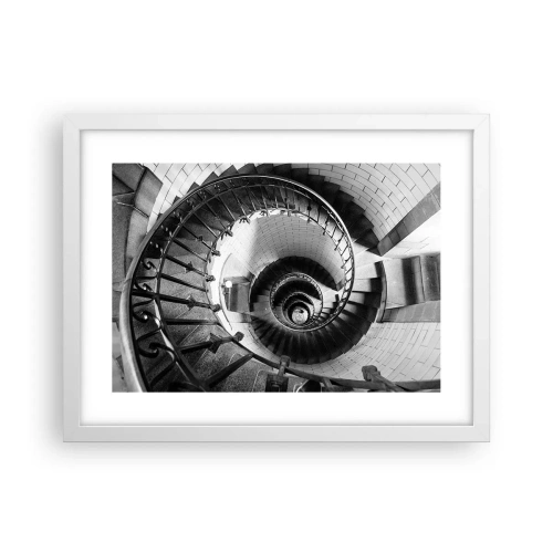 Poszter fekete keretben - Feljebb es feljebb - 40x30 cm