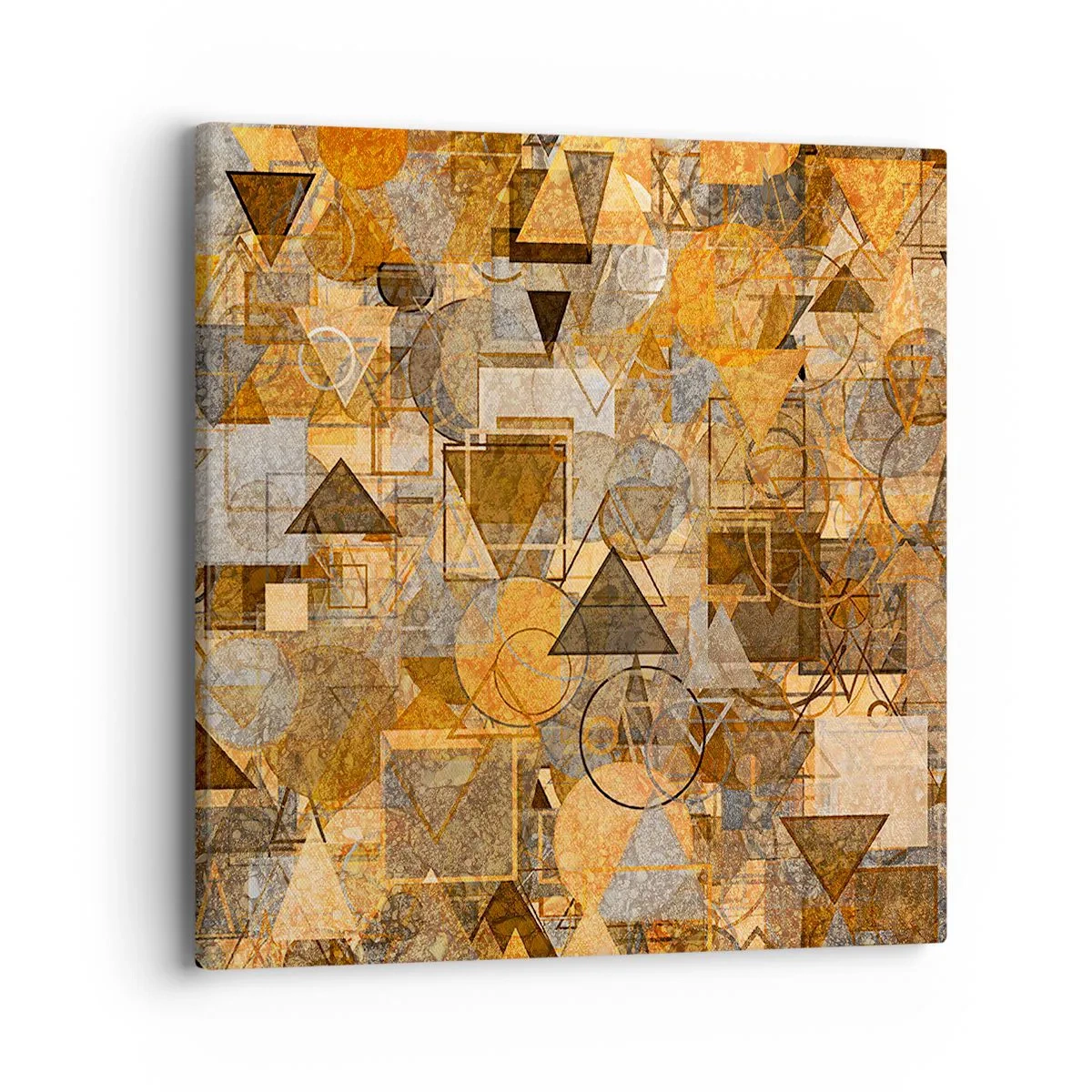 Vászonkép - Formában a világ - 40x40 cm